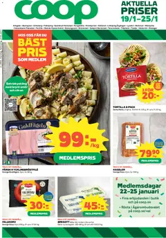 Förhandsgranska reklamblad Aktuella reklamblad Coop från butik Coop gäller från 19/01/2026