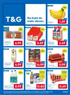 Vorschau der Angebote: T&G Flugblatt gültig ab 28.08.2025