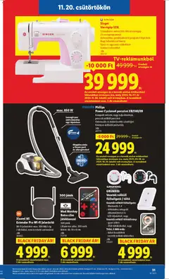 Lidl - Black Friday megtekintése, amely érvényes 2025.11.20.-től | Oldal: 31