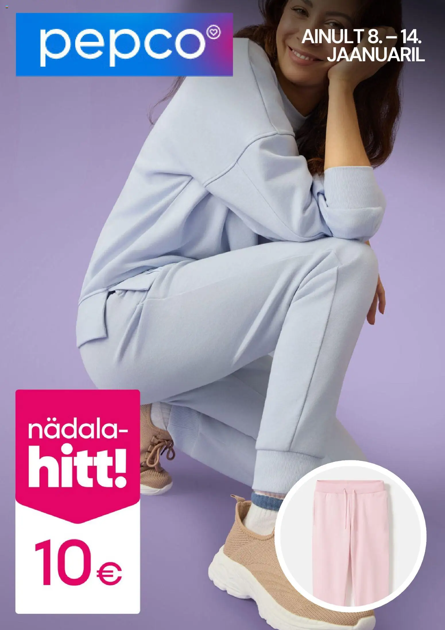 Pepco kliendilehe eelvaade alates 2026.01.08