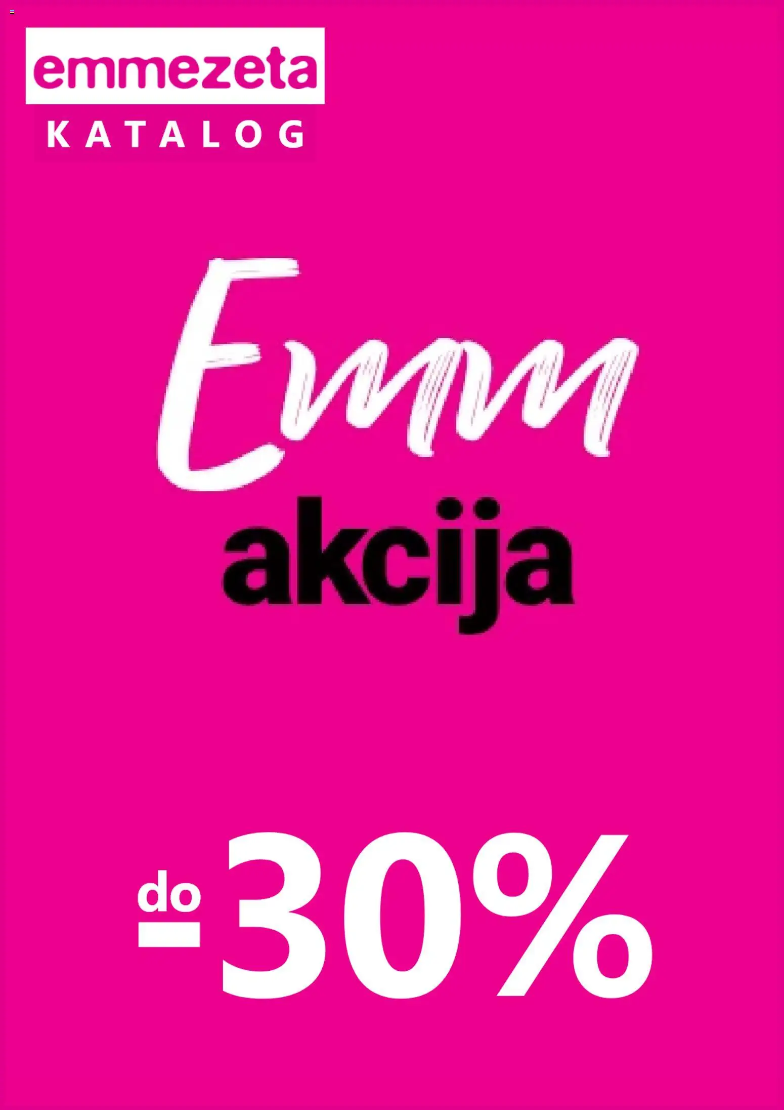 Pregled letka Emmezeta Katalog trgovine Emmezeta vrijedi od 08.04.2026