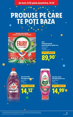 Previzualizarea de cataloage: Lidl Catalog nou valabil de la 08.12.2025 | Pagina: 41