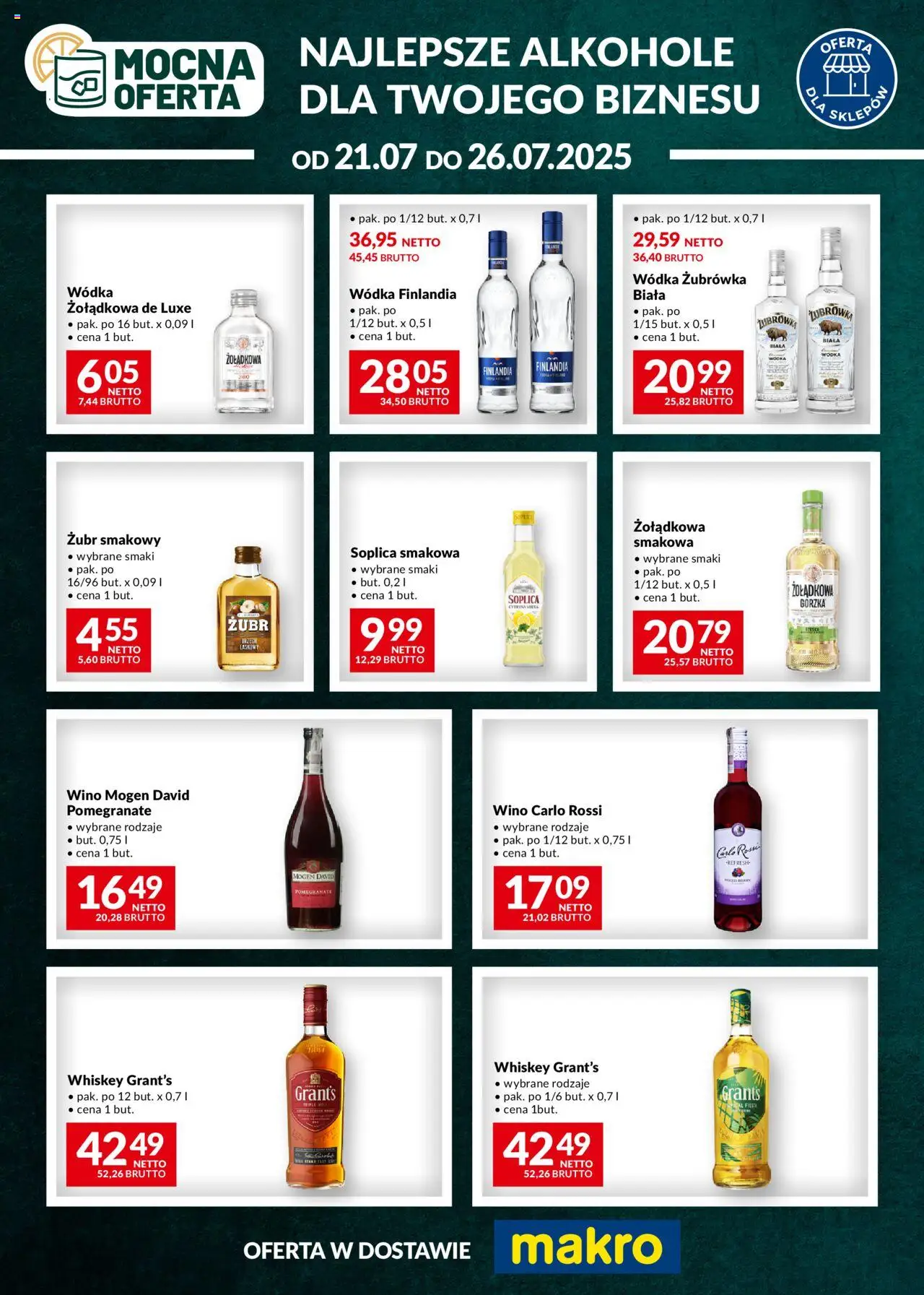 Makro Gazetka - Mocna oferta od 21.07.2025 - Nowa Gazetka - Numer strony 1
