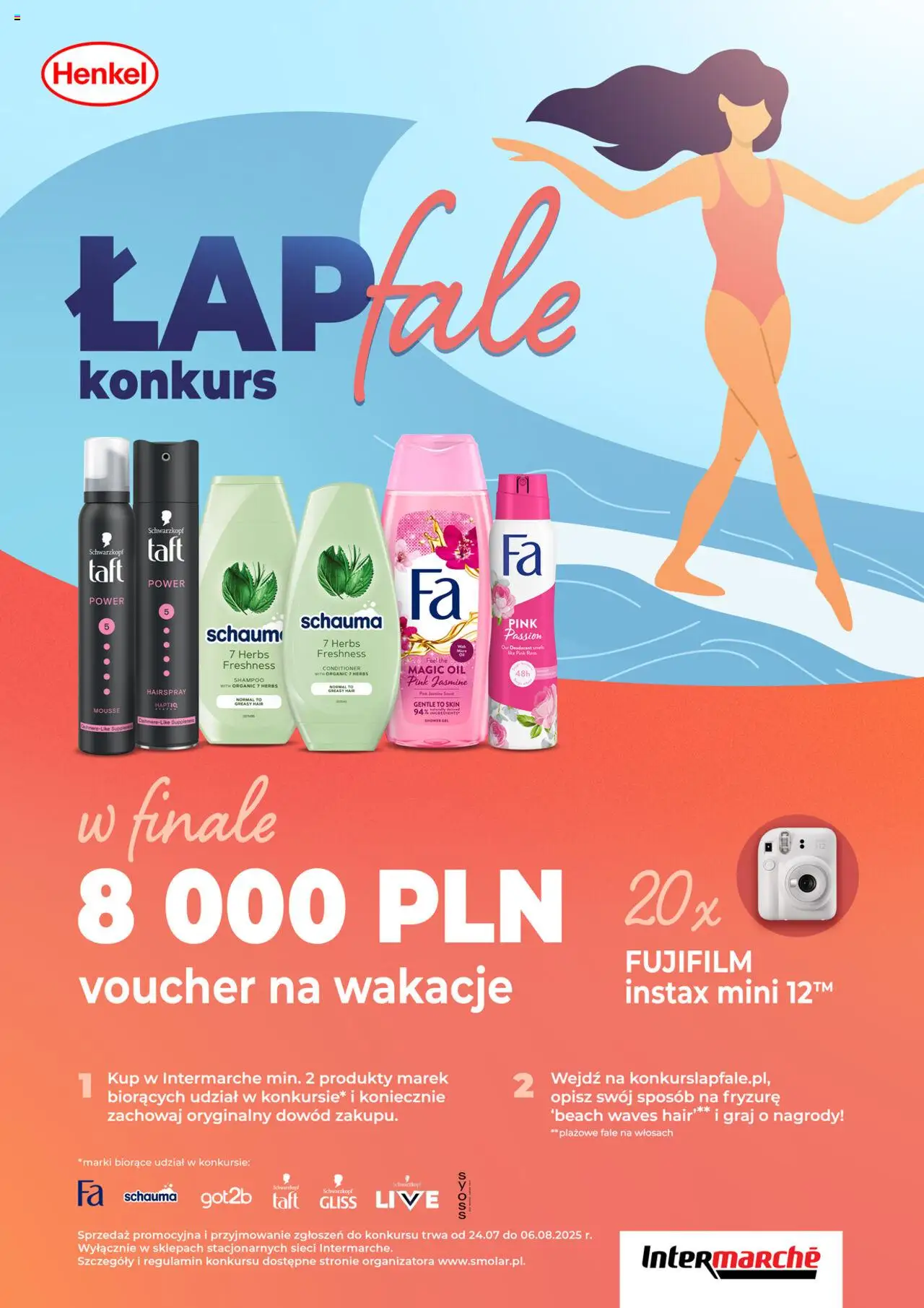 Intermarche Konkurs - Łap Fale od 24.07.2025 - Nowa Gazetka - Numer strony 1