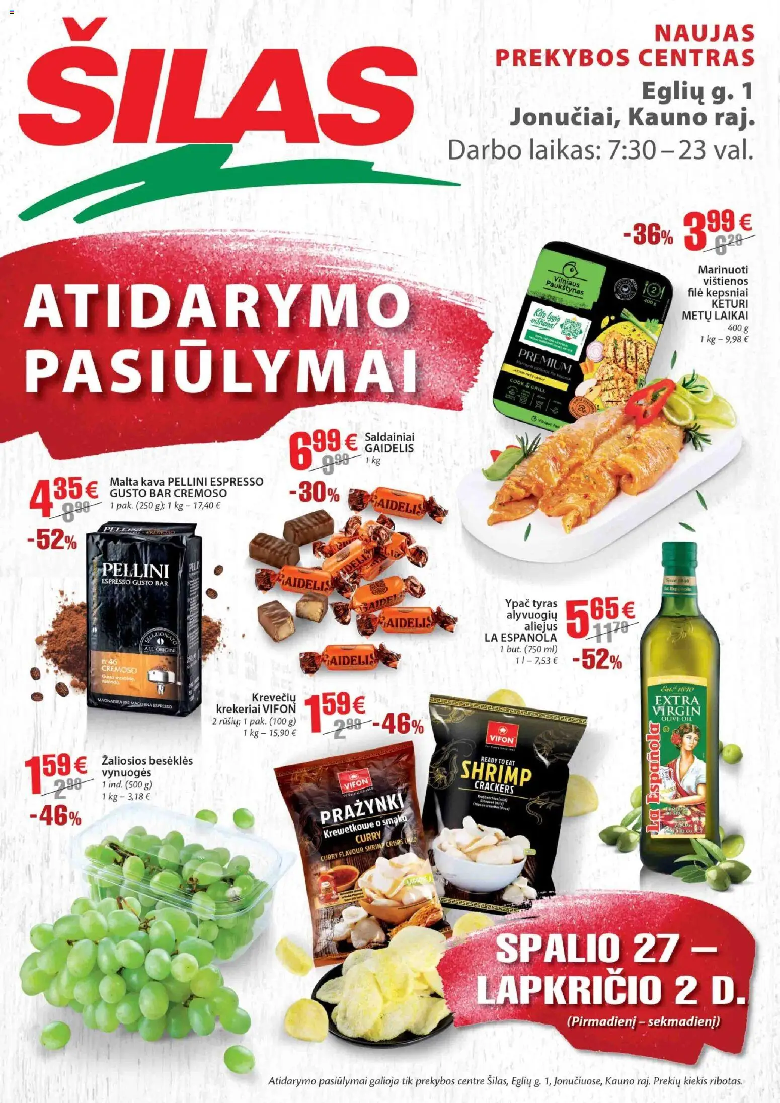 Šilas leidinys galioja nuo 2025.10.27 – puslapio numeris 1