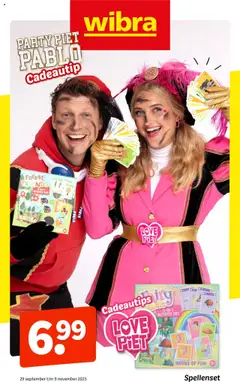 Voorbeeld van Wibra - party piet van winkel Wibra geldig vanaf 29-09-2025