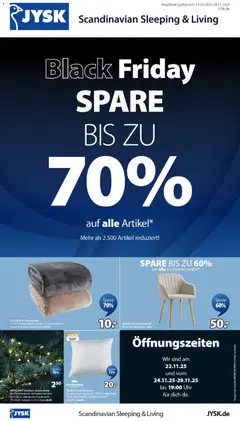 Vorschau von dem Prospekt des Geschäftes JYSK, gültig ab dem 19.10.2025