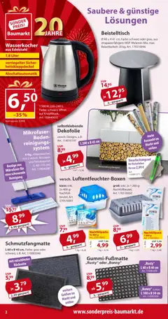Vorschau von dem Prospekt des Geschäftes Sonderpreis Baumarkt, gültig ab dem 29.11.2025 | Seite: 2