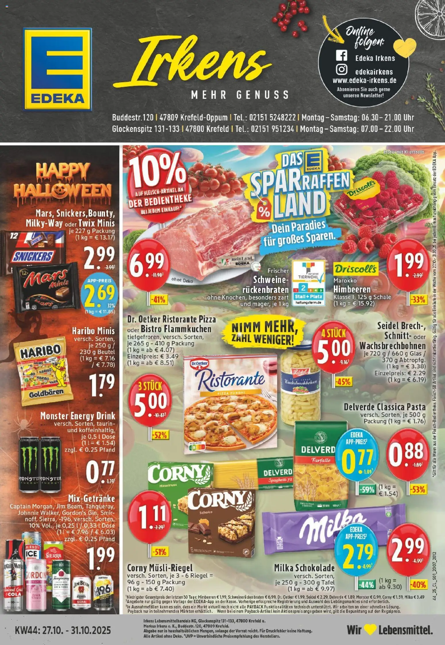 Vorschau von dem Prospekt des Geschäftes Edeka, gültig ab dem 26.10.2025