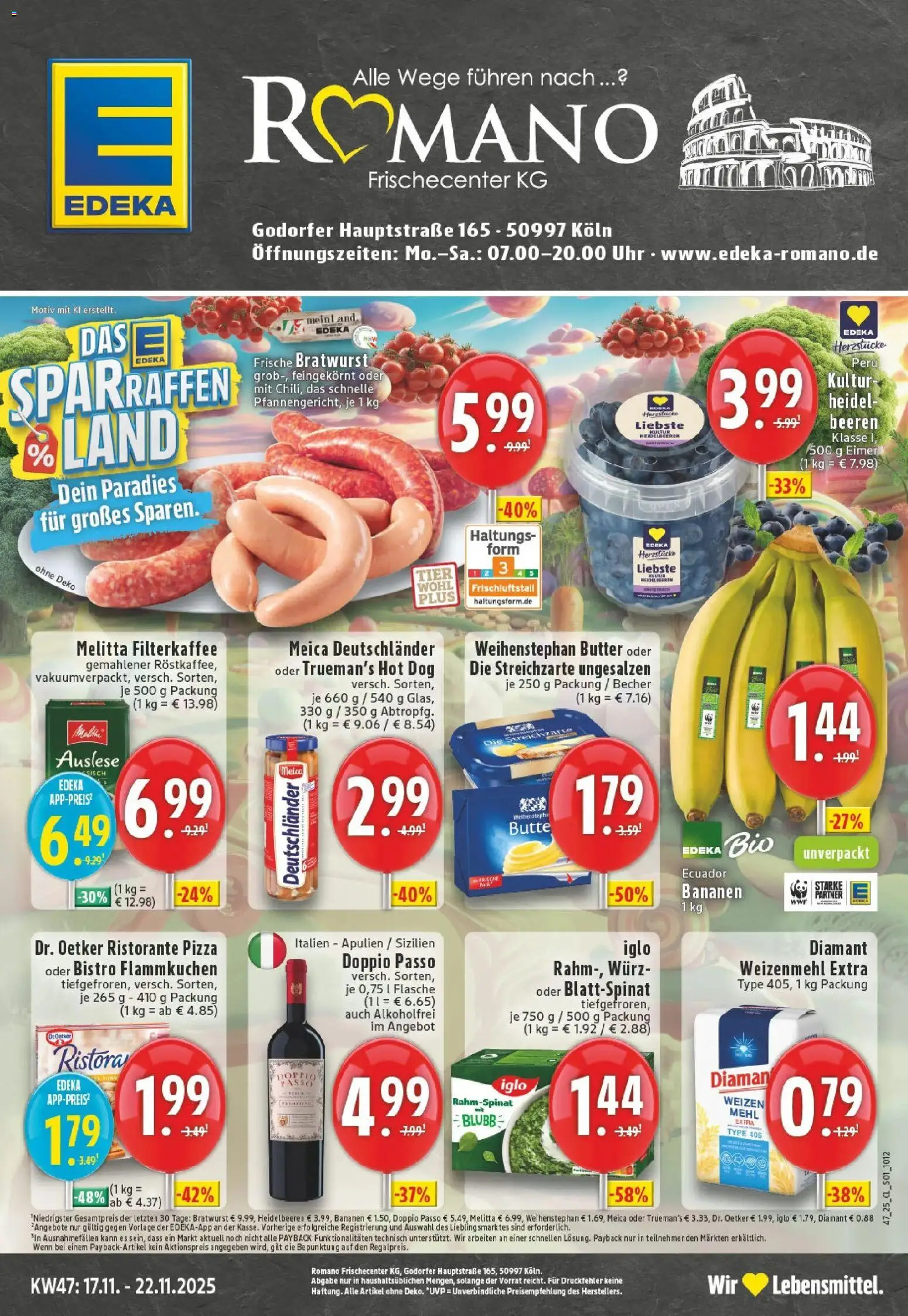 Vorschau von dem Prospekt des Geschäftes Edeka, gültig ab dem 17.11.2025