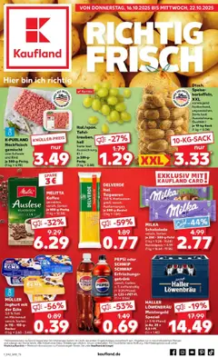Vorschau von dem Prospekt des Geschäftes Kaufland, gültig ab dem 15.10.2025