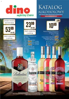 Pogląd gazetki "Gazetka alkoholowa" ze sklepu Dino ważnej od 11.08.2025
