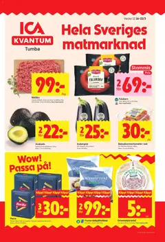 Förhandsgranska reklamblad Tumba från butik ICA Kvantum gäller från 16/03/2026