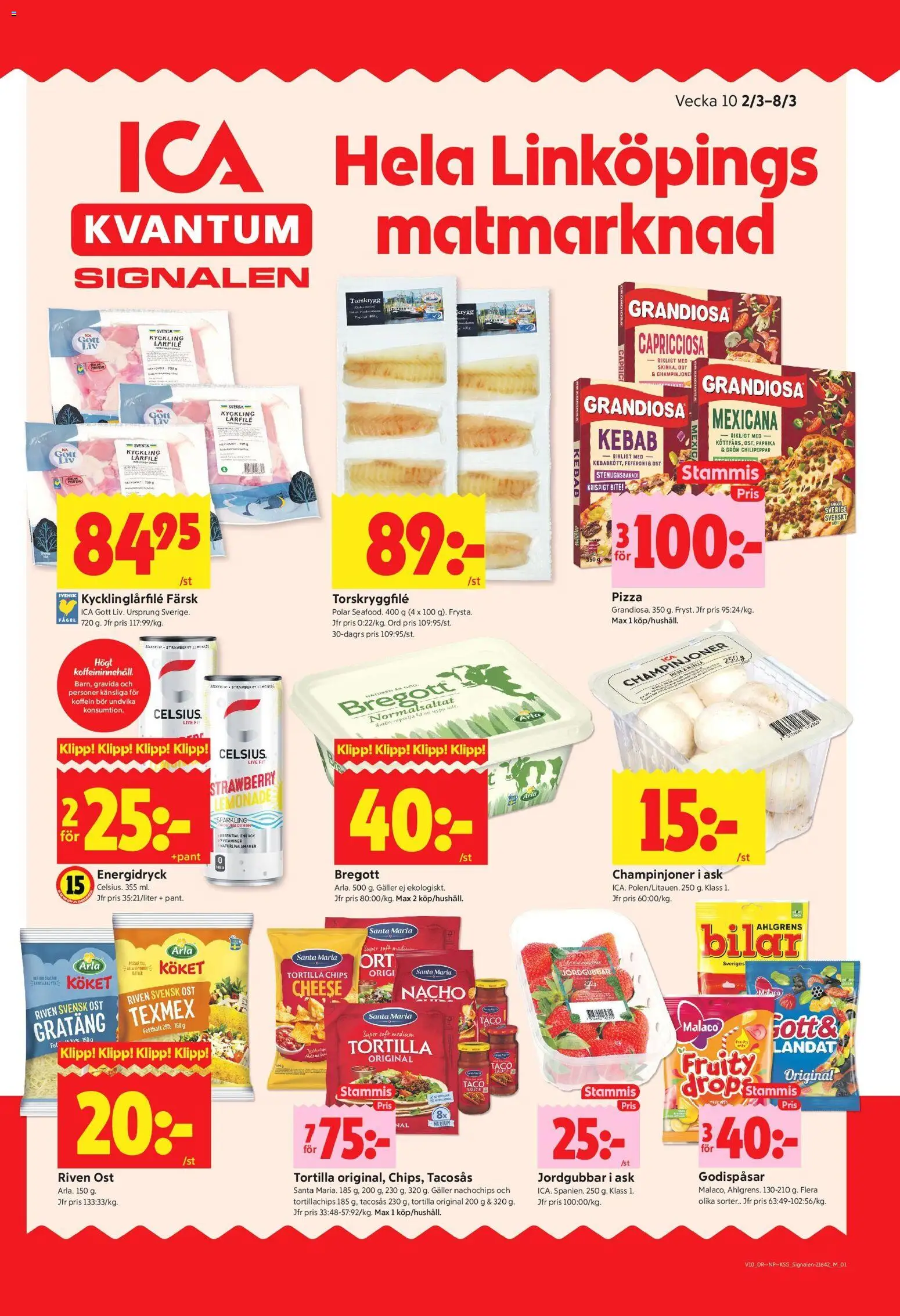 Förhandsgranska reklamblad Linköping från butik ICA Kvantum gäller från 02/03/2026