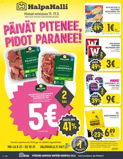 Kaupan Halpa Halli Halpa Halli tarjoukset esikatselu, voimassa 11/03/2026