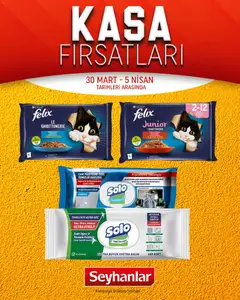 Seyhanlar Market Seyhanlar Market - Katalog Kasa Fırsatları 30.03.2026 - Broşürünün önizlemesi