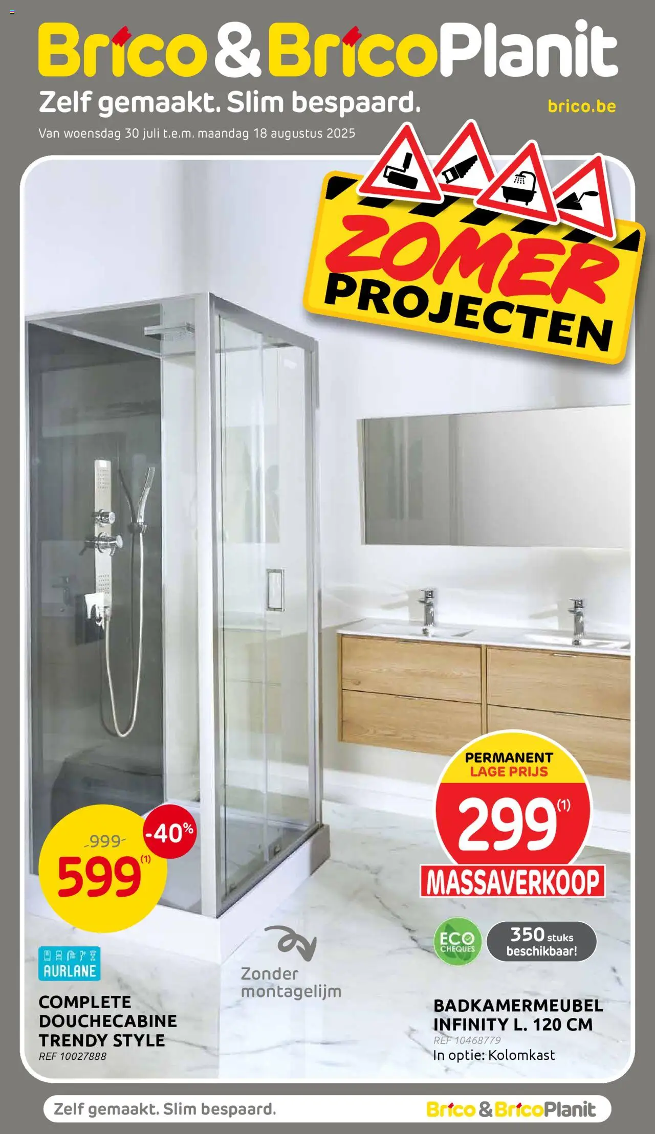 Brico Plan-it shop Folder geldig vanaf 30/07/2025 - Paginanummer 1