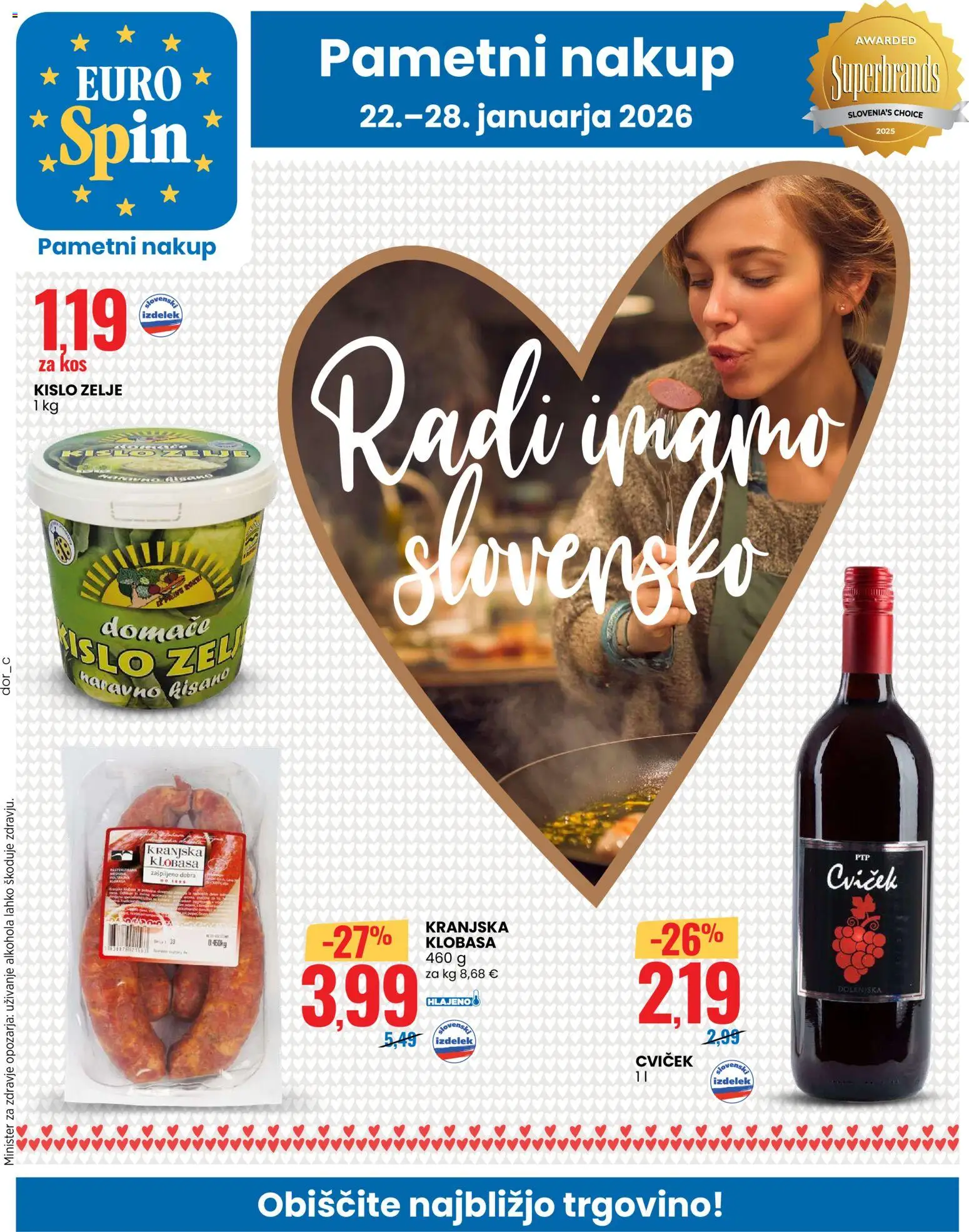 Predogled kataloga iz trgovine Eurospin veljaven od 22.01.2026