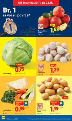 Pregled letka Katalog trgovine Lidl vrijedi od 17.11.2025 | Stranica: 80