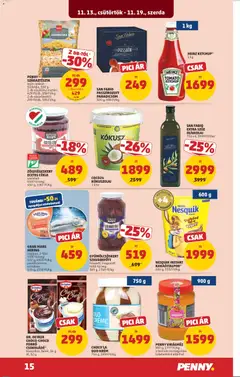 PENNY - Akciós újság PENNY megtekintése, amely érvényes 2025.11.13.-től | Oldal: 19