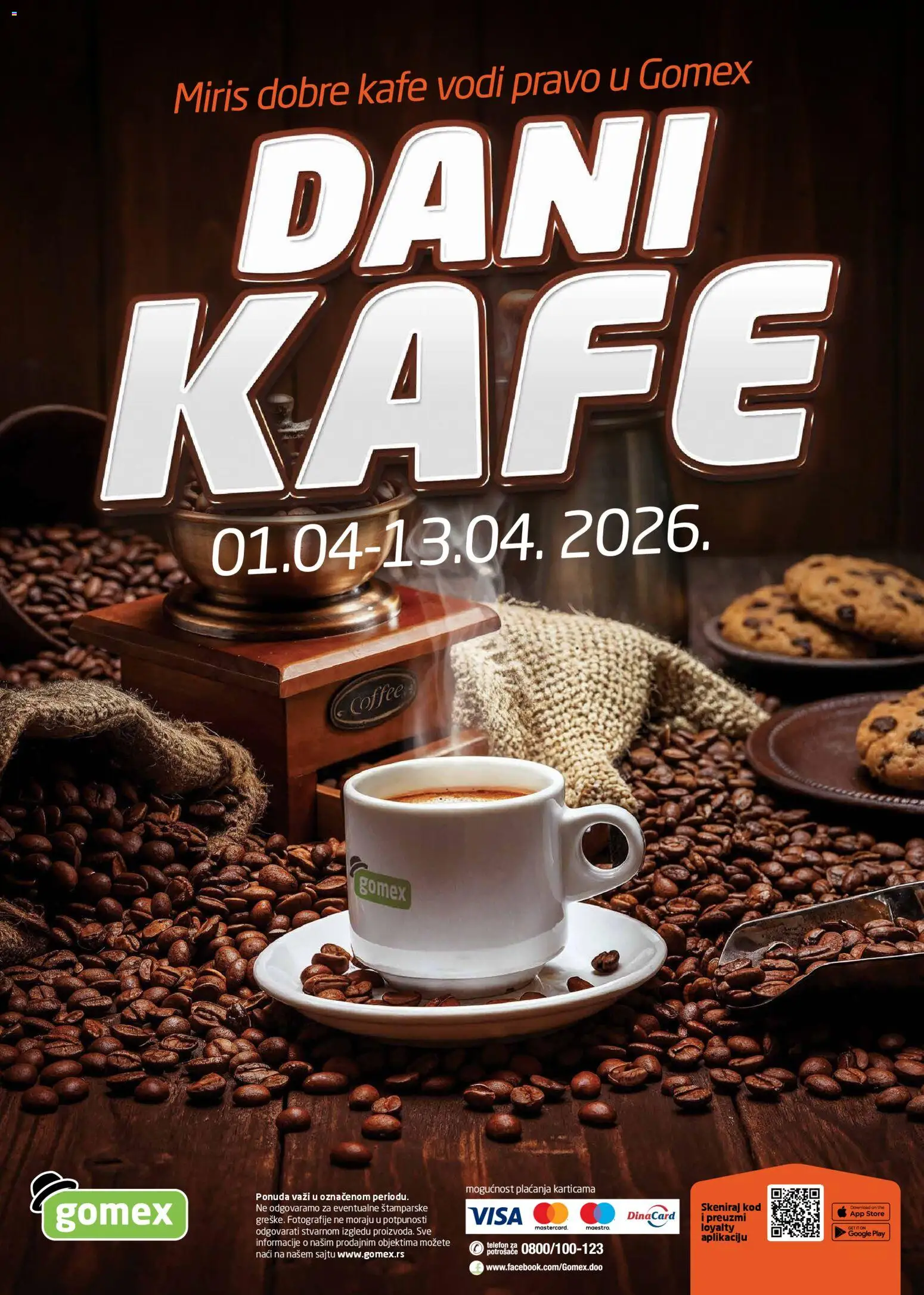 Pregled Gomex kataloga - važi od 01.04.2026