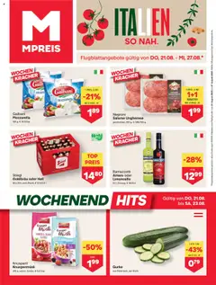 Vorschau der Angebote: MPREIS Altenmarkt gültig ab 21.08.2025