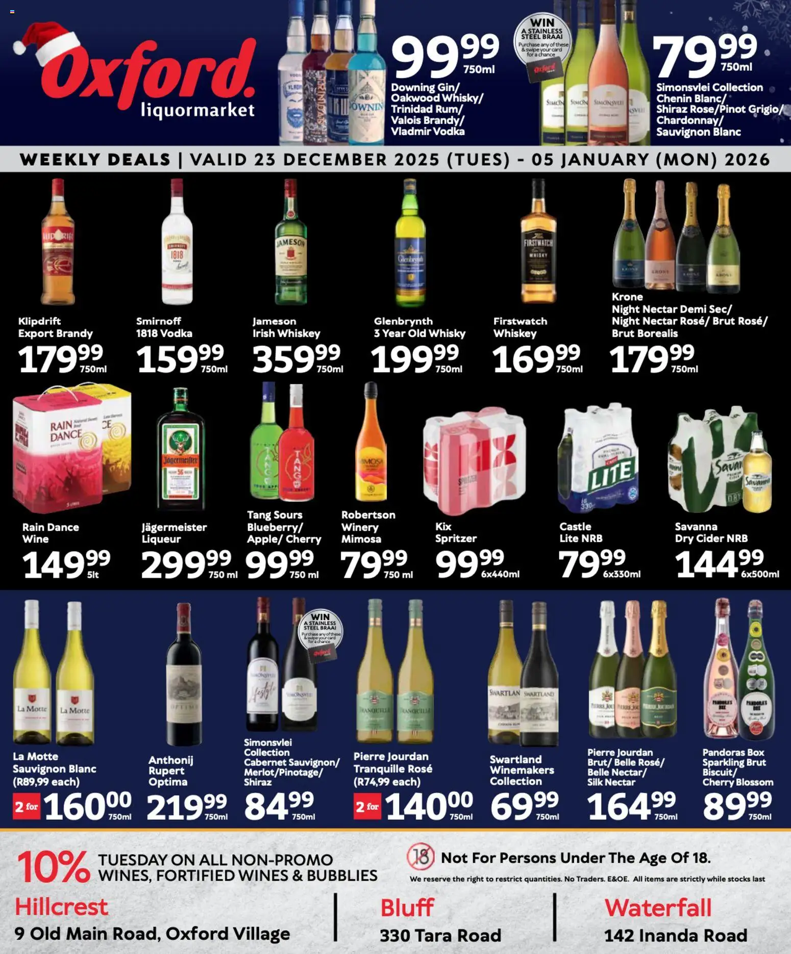 Preview of Oxford Freshmarket flyer valid from 23/12/2025
