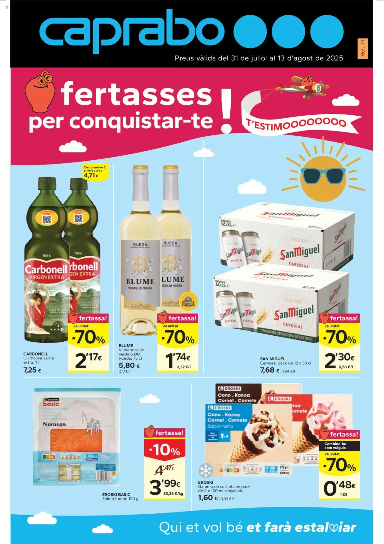 Caprabo Folleto > 31/07 - 13/08/2025 > Ofertas