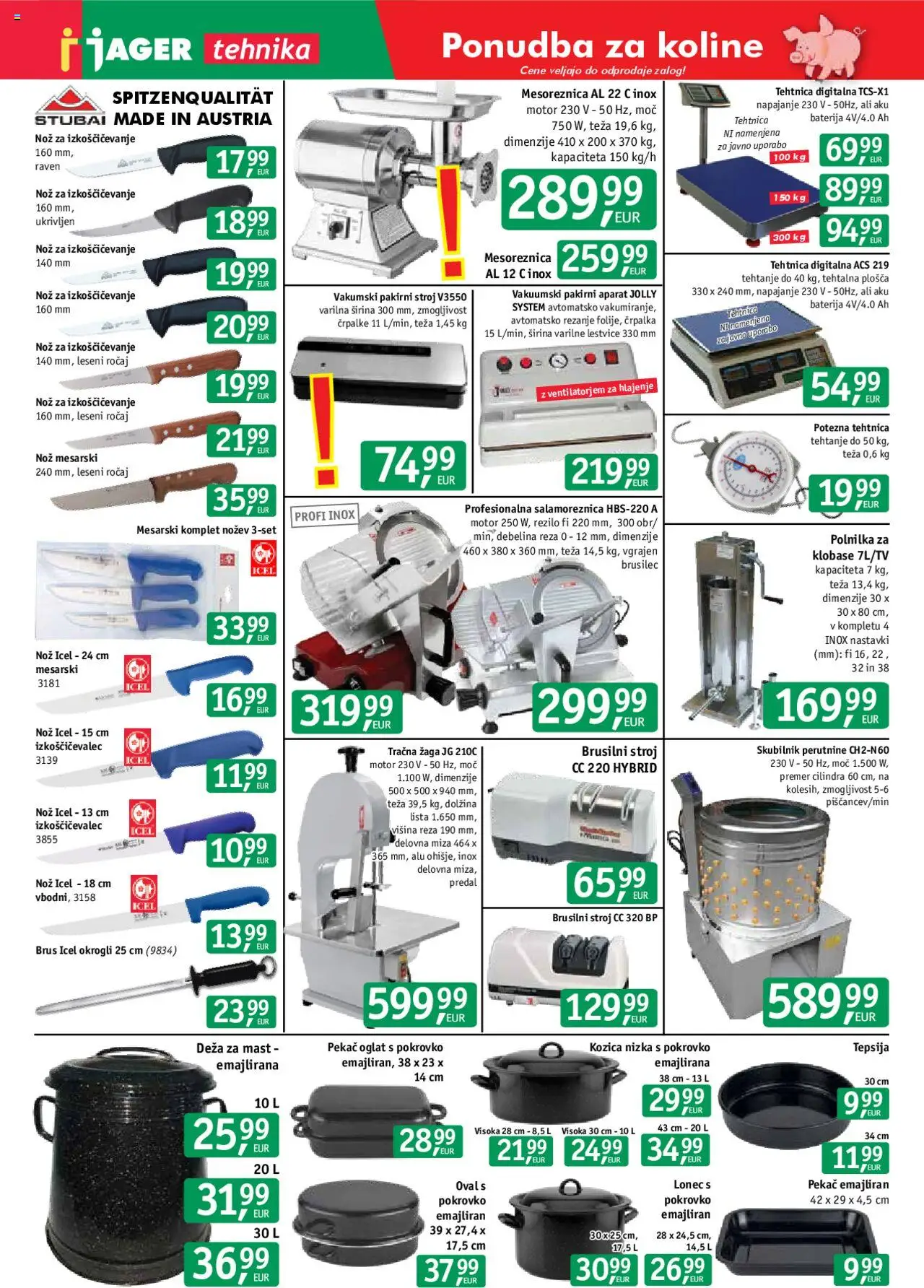 Jager Katalog tehnika od 22.10.2025 - aktualna ponudba - stran 1