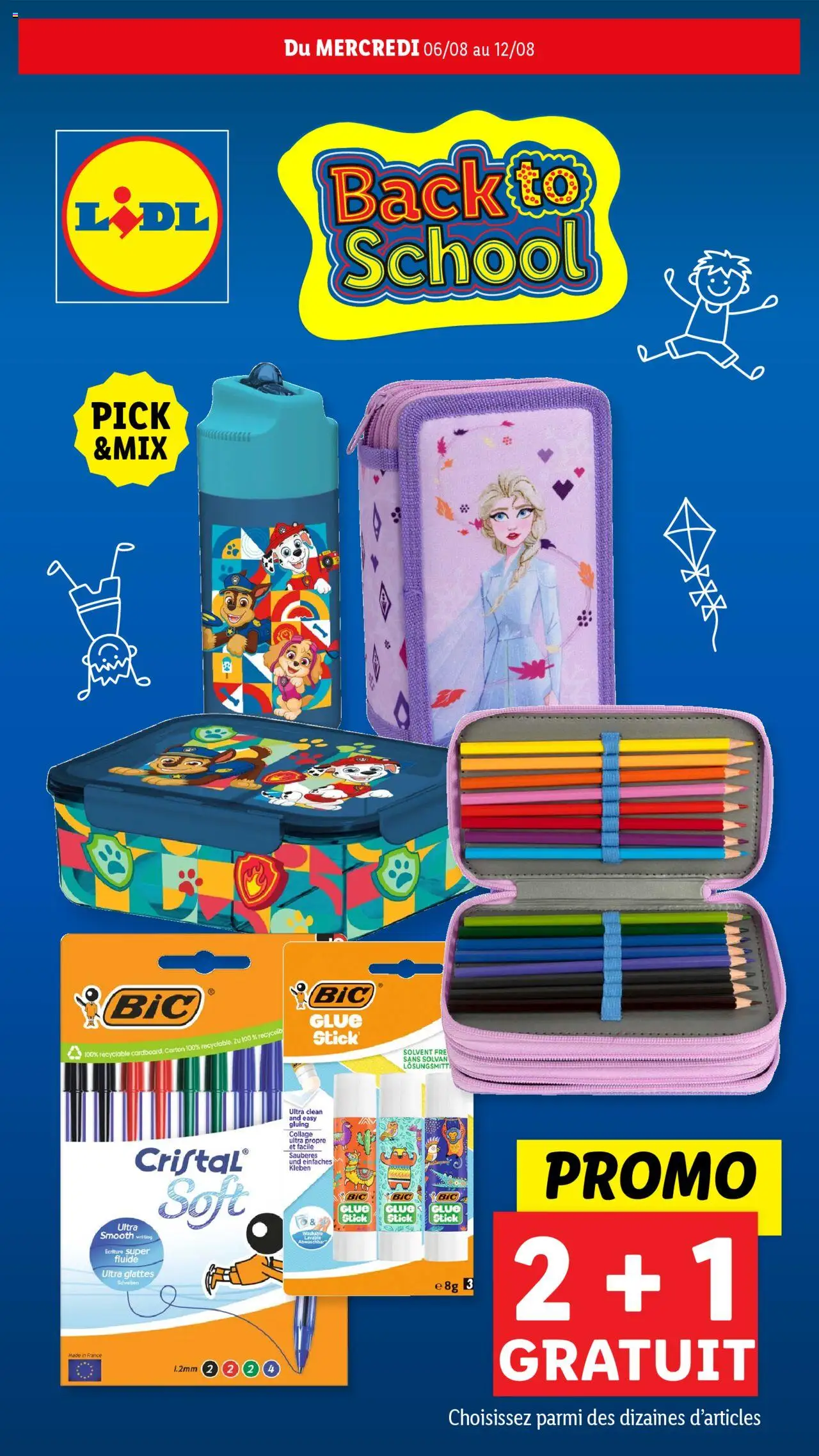 Lidl shop Folder de la semaine 32 geldig vanaf 06/08/2025 - Paginanummer 1