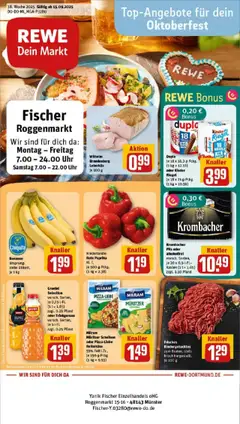 Vorschau von dem Prospekt des Geschäftes Rewe, gültig ab dem 14.09.2025