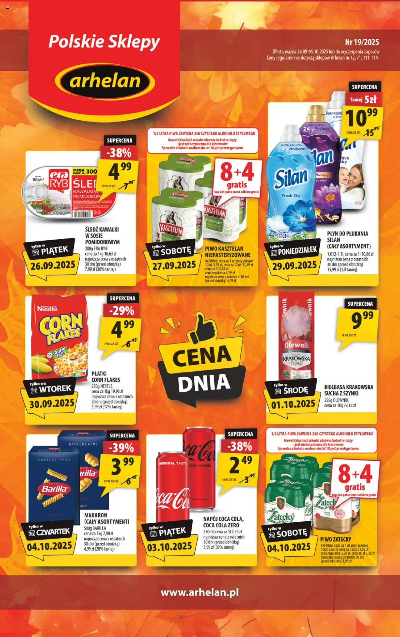 Arhelan Gazetka od 26.09.2025 - Nowa Gazetka - Numer strony 1