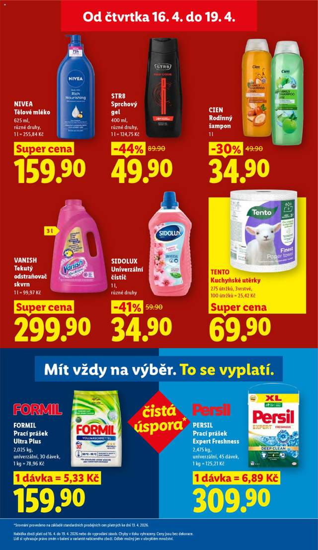 Nový Lidl leták od 16.04.