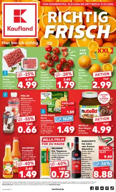 Vorschau von dem Prospekt des Geschäftes Kaufland, gültig ab dem 15.01.2026
