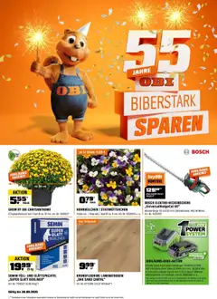 Vorschau von dem Prospekt des Geschäftes Obi, gültig ab dem 14.09.2025