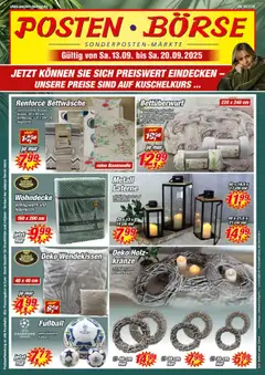 Vorschau von dem Prospekt des Geschäftes Posten Börse, gültig ab dem 13.09.2025