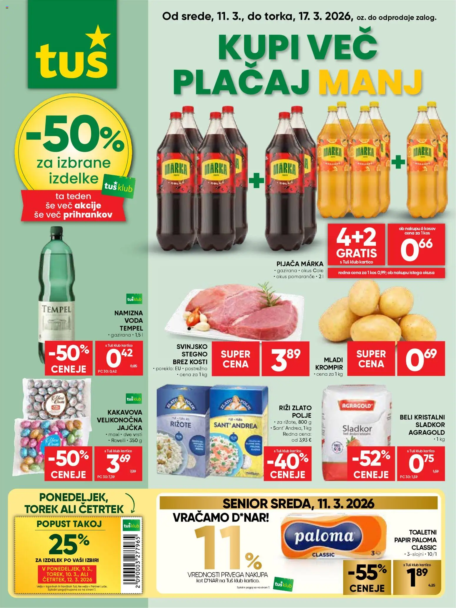 Predogled kataloga iz trgovine Tuš veljaven od 11.03.2026