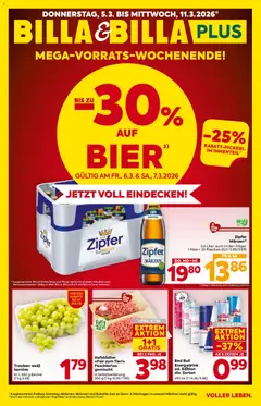 Vorschau der Angebote: Billa Billa Flugblatt - Oberösterreich gültig ab 05.03.2026