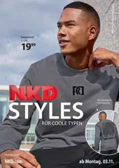 Vorschau der Angebote: NKD Prospekt gültig ab 03.11.2025