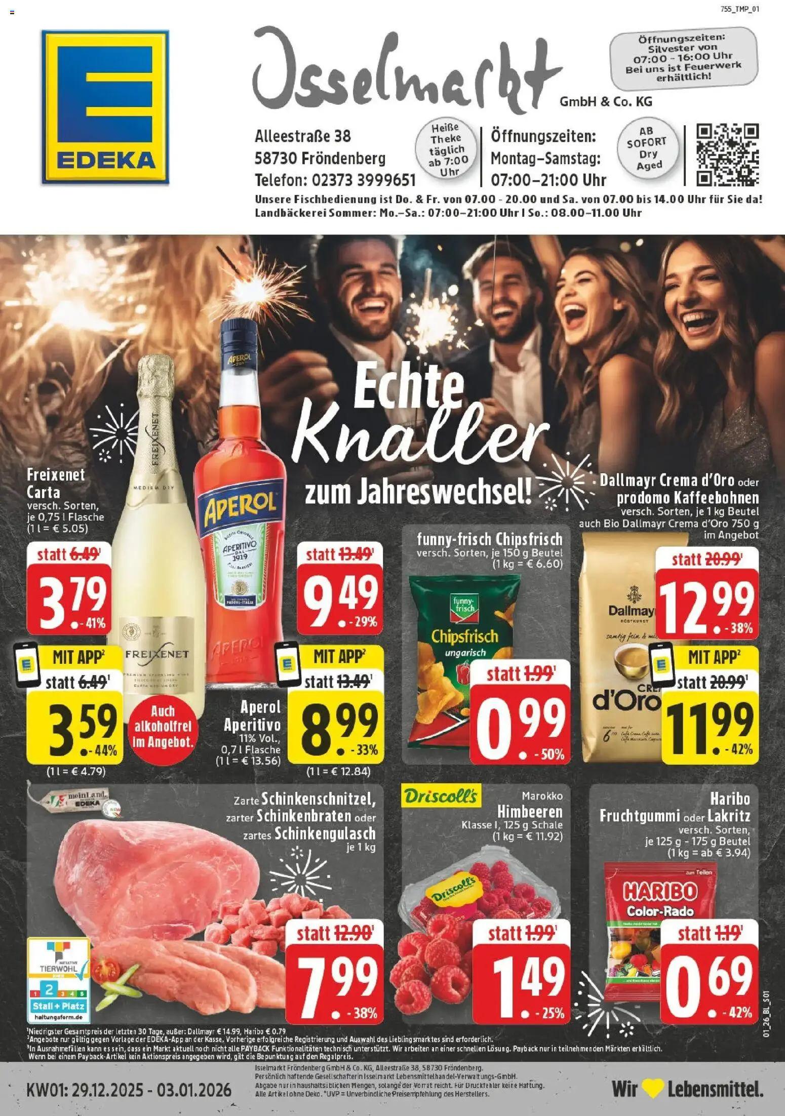 Vorschau von dem Prospekt des Geschäftes Edeka, gültig ab dem 28.12.2025