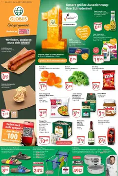 Vorschau von dem Prospekt des Geschäftes Globus, gültig ab dem 02.11.2025