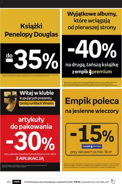 Pogląd gazetki "Black Friday" ze sklepu Empik ważnej od 29.10.2025 | Strona: 122