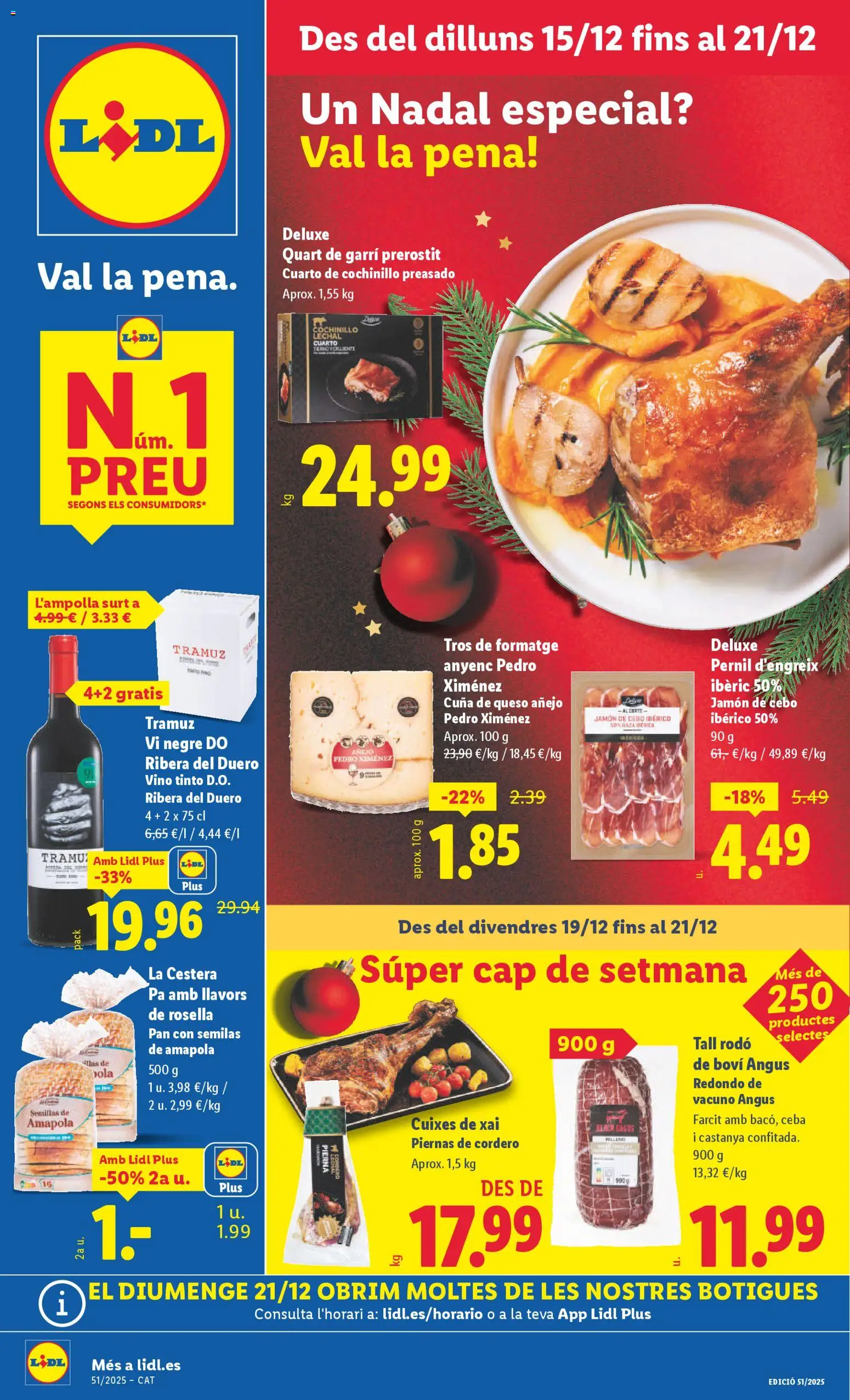 Vista previa del folleto de la tienda Lidl válido desde el 15/12/2025 