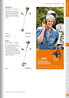 Vorschau von dem Prospekt des Geschäftes STIHL, gültig ab dem 01.01.2025 | Seite: 221