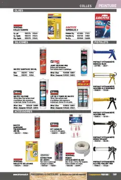 Prévisualisation de Catalogue du magasin Brico Cash formulaire valide 04/04/2025 | Page: 189