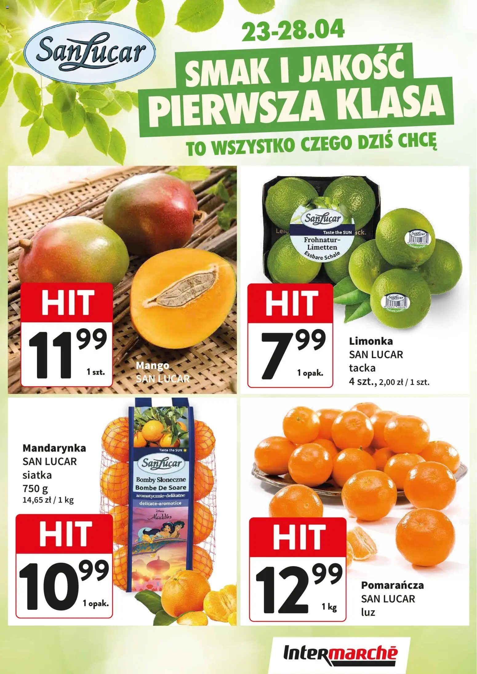 Pogląd gazetki "Intermarche gazetka - Świeży Hit" ze sklepu Intermarche ważnej od 23.04.2026
