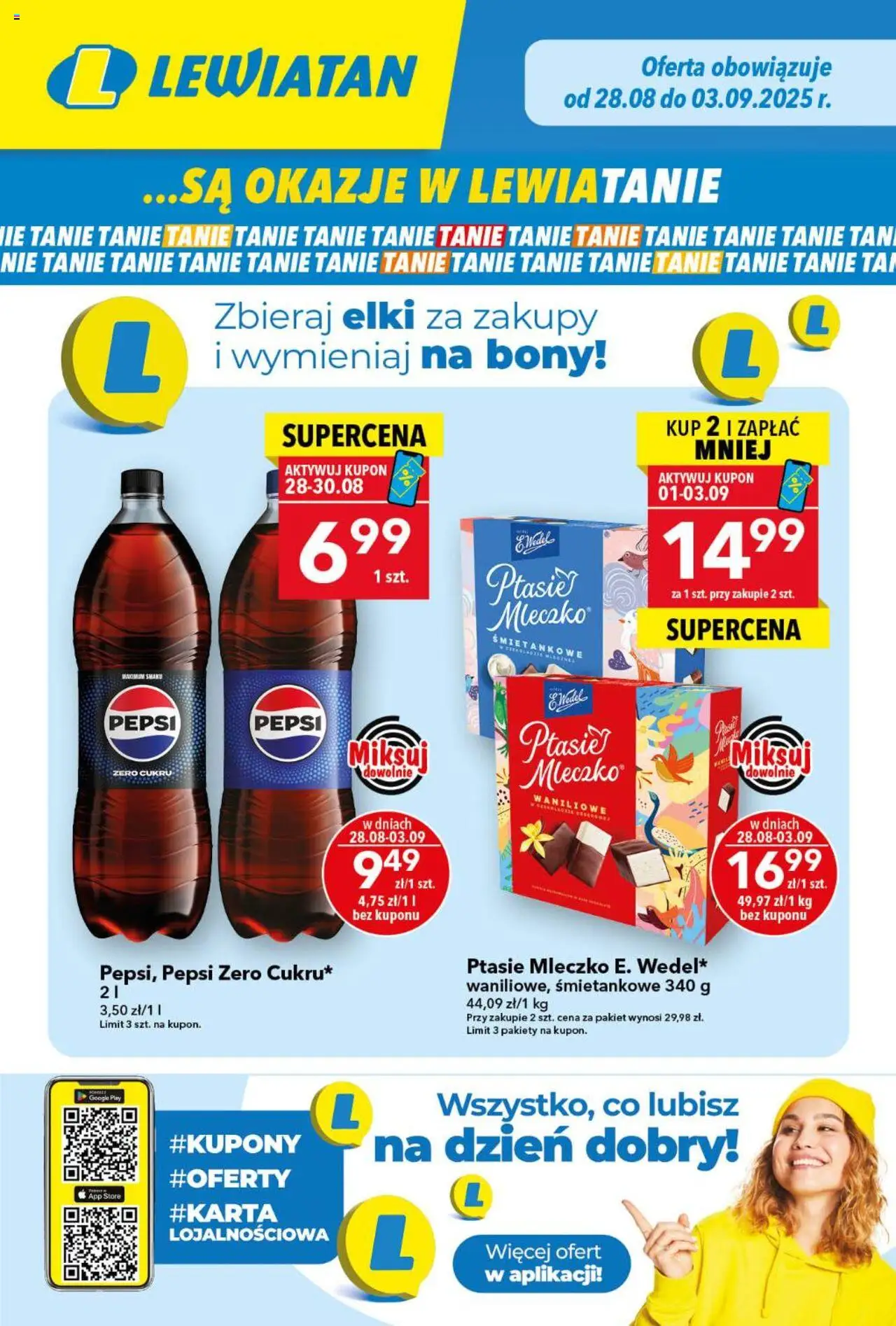 Lewiatan gazetka od 28.08.2025 - Promocje "Gazetka" - Numer strony 1