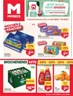 Vorschau der Angebote: MPREIS Absam gültig ab 20.02.2026