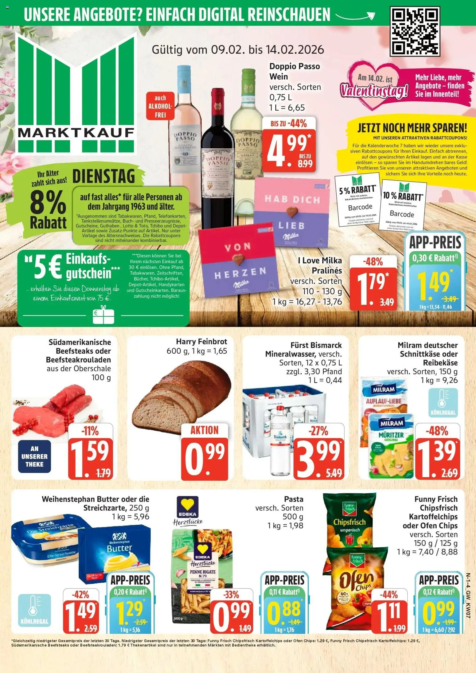 Vorschau von dem Prospekt des Geschäftes Marktkauf, gültig ab dem 09.02.2026