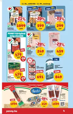 PENNY - Akciós újság PENNY megtekintése, amely érvényes 2025.11.06.-től | Oldal: 4